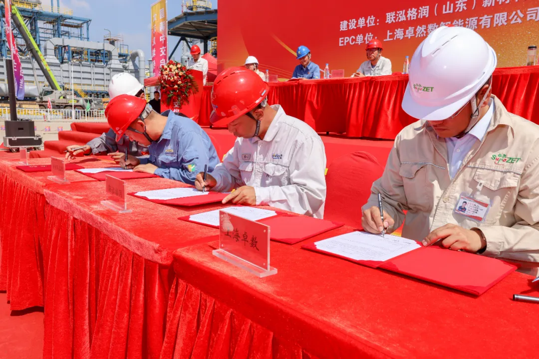 卓然股份總承包聯(lián)泓格潤24萬噸/年聚醚多元醇項目圓滿中交